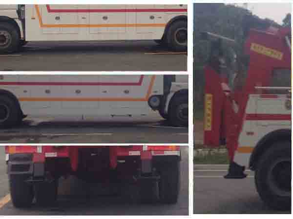 程力威牌CLW5190TQZS5型清障车