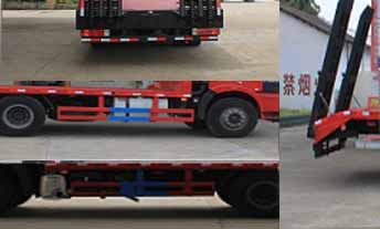 程力威牌CLW5251TPBC5型平板运输车